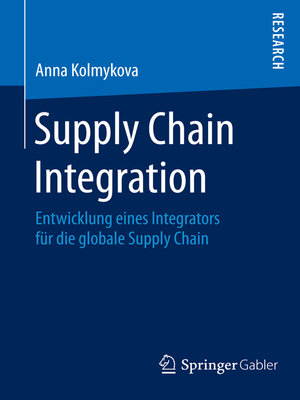 cover image of Supply Chain Integration